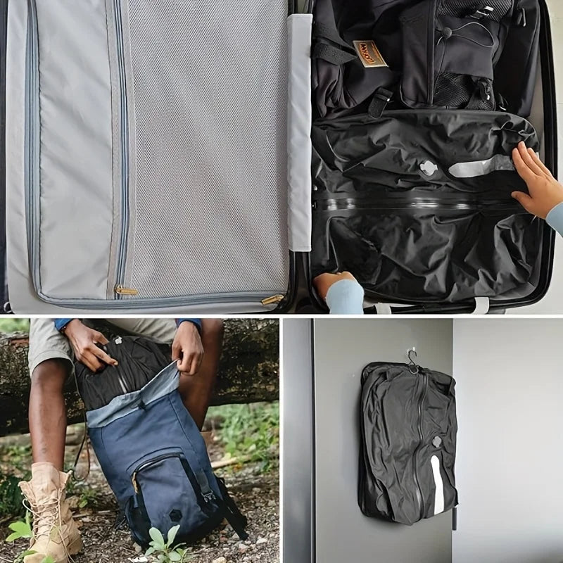 Vacuum Bags for Travel Luggage Vacuum Compression Storage Bag Reusable Compression Bag Waterproof Dustproof Foldable Storage